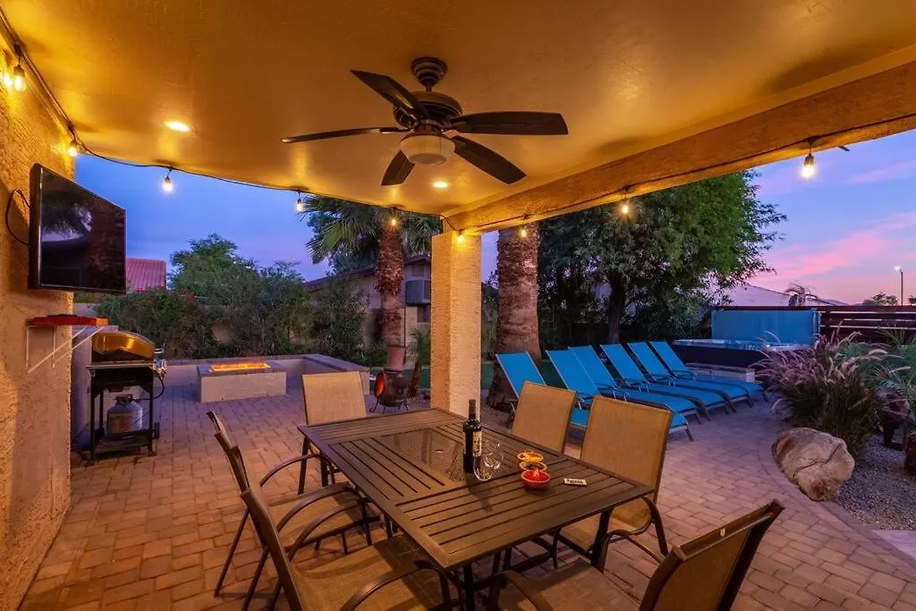 Villa 8Br Multimillion Estate-300K Pool-Spa-Sportscourt Phoenix